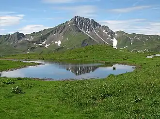 Crêt du Rey depuis le Plan de la Marmotte