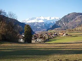 Vue depuis Fürstenau.