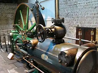 Moteur Crépelle  type Corliss 1889