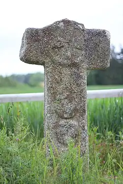 La Croix de Kerofret : vue d'ensemble.