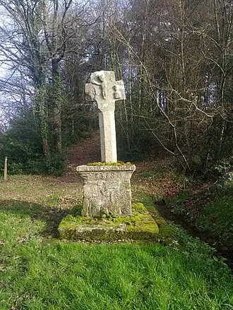 Croix de Saint-Clair : vue d'ensemble.