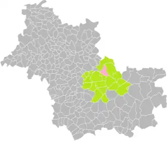 Crouy-sur-Cosson dans le canton de Chambord en 2016.