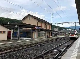 Image illustrative de l’article Gare de Croy-Romainmôtier