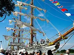 Cuauhtémoc, vue de 3/4