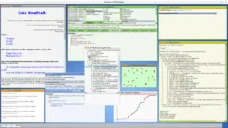 Cuis fonctionnant sous Linux.