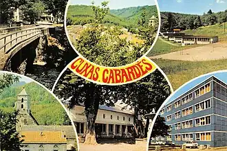 Le collège Antoine Courrière dans les années 1970.