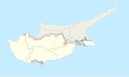 Voir sur la carte administrative de Chypre