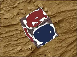 Illustration du dé pipé avec lequel Watto joue le destin d'Anakin Skywalker pendant l'épisode 1.