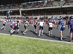 Départ type 24 heures du Mans (24 H du mans vélo 2017)