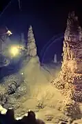 concrétionet Stalagmites