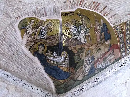 La Nativité de Jésus.