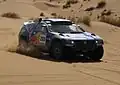 Carlos Sainz sur son Volkswagen Touareg