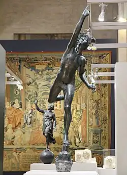 Dame Tholose et une copie toulousaine de 1624 du Mercure de Jean de Bologne (1563).