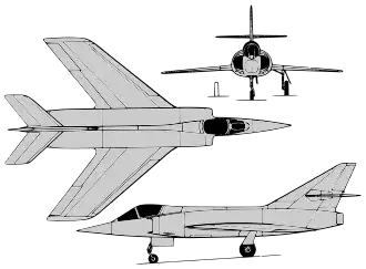 vue en plan de l’avion