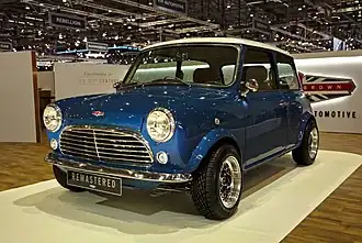 La Mini Remastered par David Brown Automotive (2017).