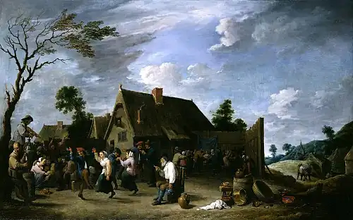 Fête au villageseconde moitié du XVIIe siècleDavid Teniers le Jeune