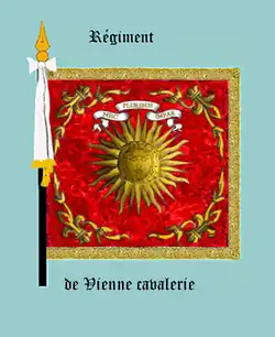 régiment de Vienne cavalerie vers 1750, avers