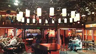 Studio de télévision à la Westergasfabriek.