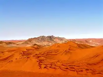 La dune le 12 octobre 2008.