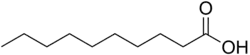 Image illustrative de l’article Acide décanoïque