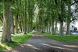 La promenade des Halles.