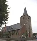 L'église Saint-Ursmer de Deftinge (Flandre-Orientale).