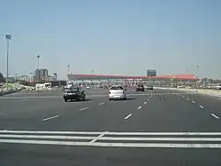 Gare de péage de Gurugram sur l'Autoroute Delhi-Gurgaon NH 48