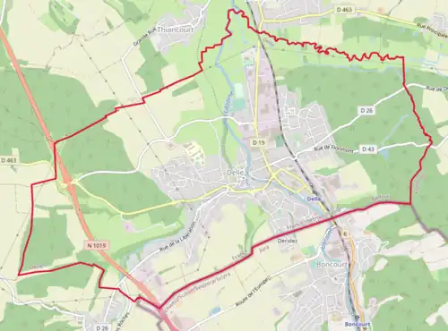 Carte OpenStreetMap.