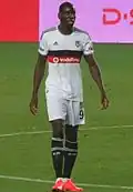 Demba Ba avec Besiktas en 2014.