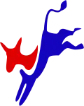 Logo officieux du Parti démocrate.