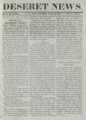 Image illustrative de l’article Deseret News