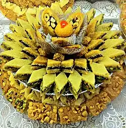 Un assortiment de desserts égyptiens traditionnels