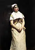 Femme flamande. Vers 1887, Singer Collectie (nl), Singer Museum, Laren