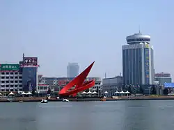 Une vue de Dezhou.