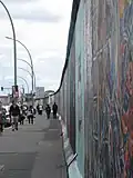 Le mur de la East Side Gallery