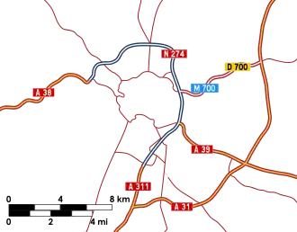 Carte de la route.