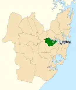 Carte de la circonscription.