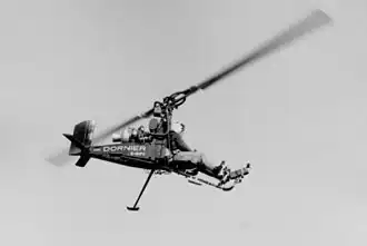 L'hélicoptère ultra-léger Do 32, 1962