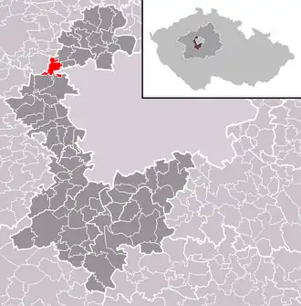 Localisation de Dobrovíz