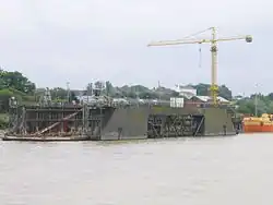 Dock flottant du Pellerin