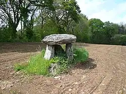 Le dolmen de Kerscao.