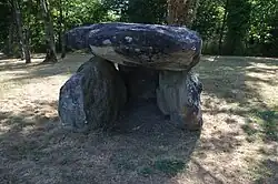 Image illustrative de l’article Pierre levée (Saint-Laurent-sur-Gorre)