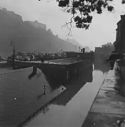 Photo du Danube sorti de son lit.