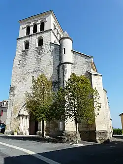 L'église Saint-Vincent.