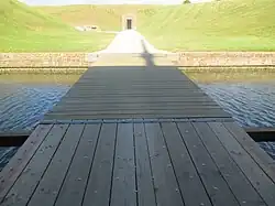 Vue du monument national du fort Pulaski
