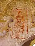 Une fresque (religieuse ou bien une sainte ?).