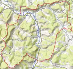 Carte topographique