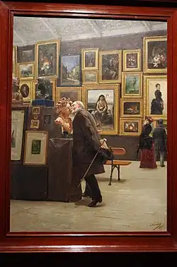 Satyre et Bacchante, 1887.