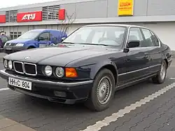 750i avec PDC installé d’usine à l’avant