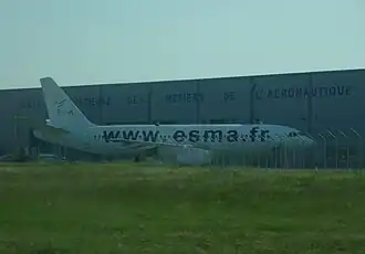 Mercure 100 d'Air Littoral aux couleurs de l'ESMA (Groupe Air Littoral)